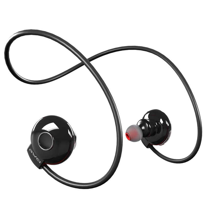 HIGE/挂耳式无线蓝牙耳机4.1头戴式立体声运动无线跑步蓝牙耳机通用版 适用于平苹果安卓小米通用 黑色