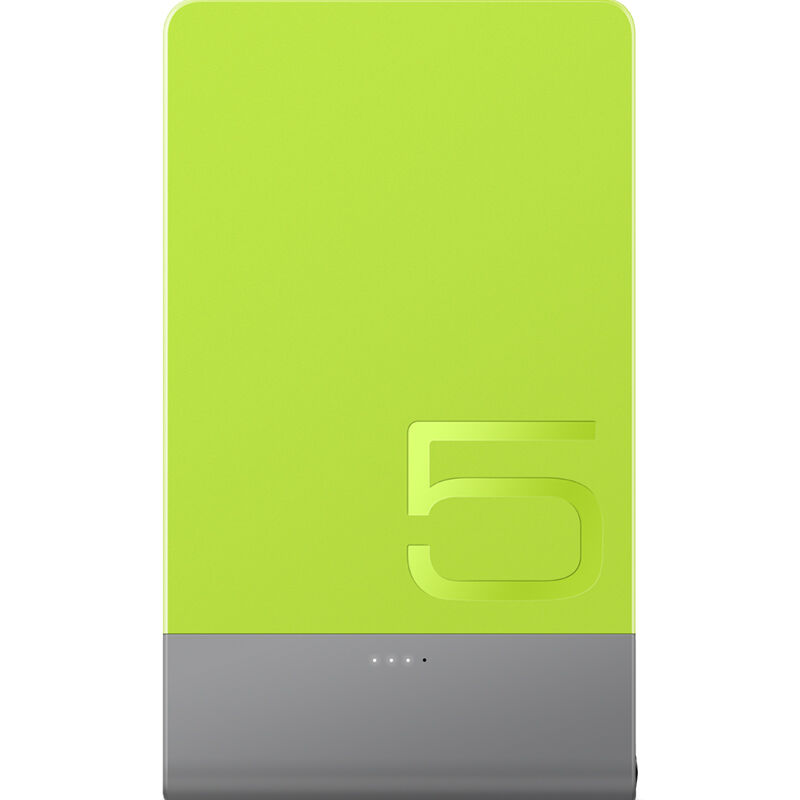 HUAWEI/华为原装移动充电宝超薄便携轻巧移动电源 适用于苹果三星安卓通用(5000毫安)原野绿