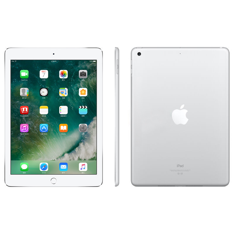 Apple/新款苹果 iPad 平板电脑 9.7英寸 苹果平板四核心 128GB WLAN版 银色 4G版