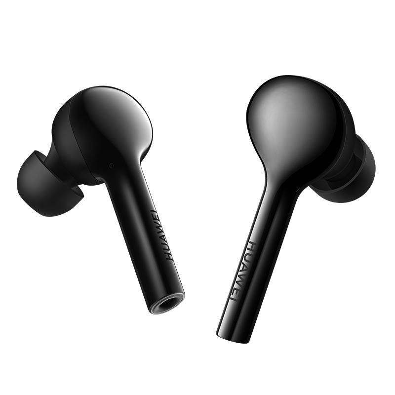 HUAWEI/华为Freebuds无线蓝牙耳机 真无线双耳耳挂式蓝牙耳机 适用于苹果安卓通用 黑色