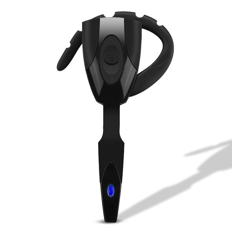 HIGE/无线蓝牙智能耳机 挂耳式运动跑步车载耳机耳麦 智能降噪一拖二 支持手机平板电脑兼容蓝牙设备 黑色