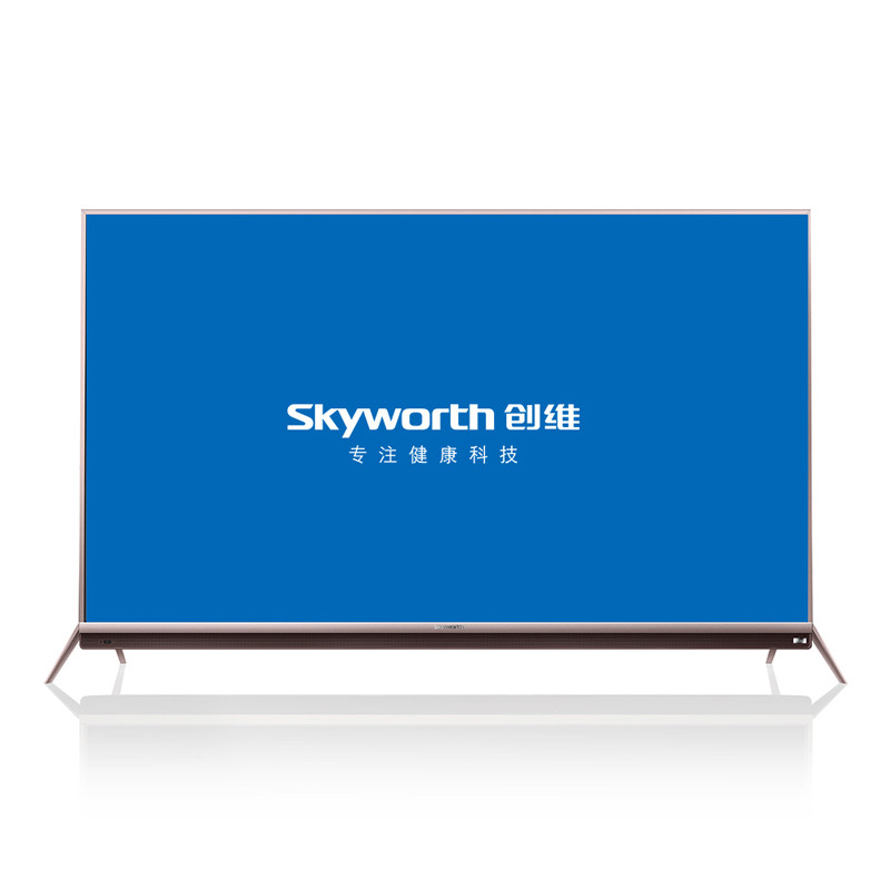 Skyworth/创维 55G7 55英寸 4色4K超高清 智能液晶平板电视(玫瑰金)
