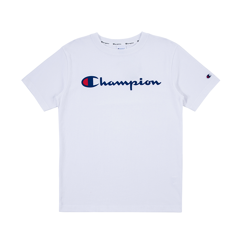 Champion 冠军 潮牌 新款 经典 LOGO 图案T恤 C8-K30J