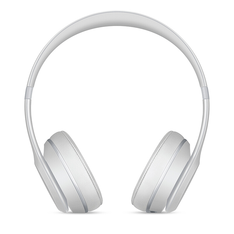 BEATS solo3 wireless 蓝牙耳机头戴式 无线耳机 哑光银色