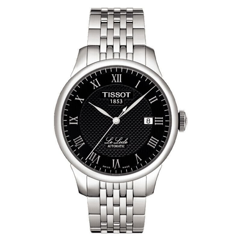 天梭(TISSOT)手表 力洛克系列机械表男士腕表时尚手表全自动机械表男士腕表