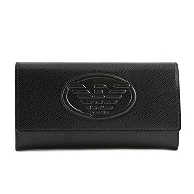 emporio armani 阿玛尼 直邮 女士钱包 女款翻盖按扣长款钱包其他