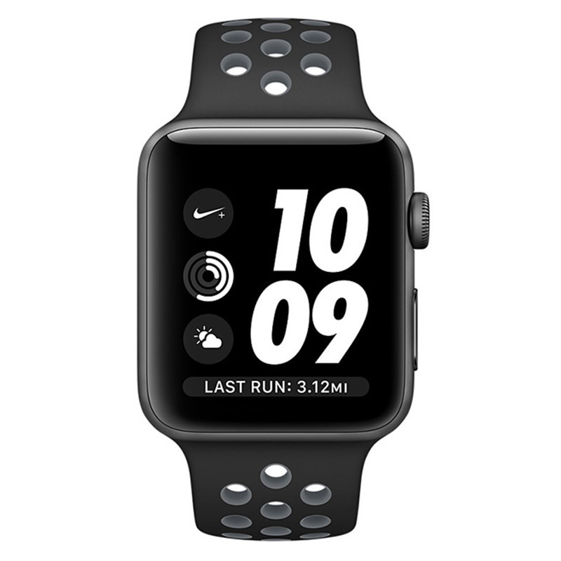 苹果 (Apple) iWatch Series2 Nike+ 苹果智能手表 测心率防水手表 Nike+黑色 42mm