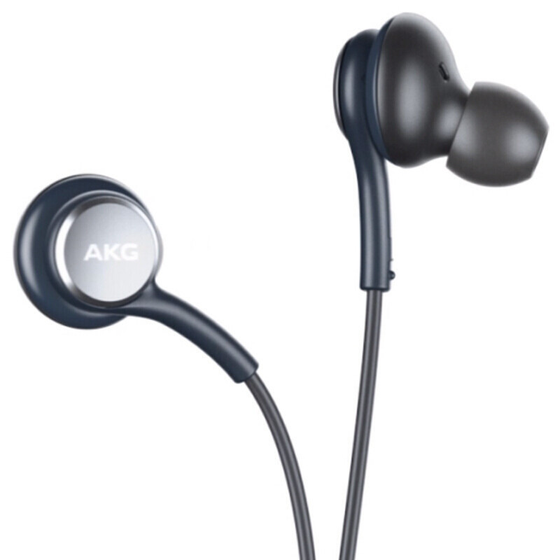 三星SAMSUNG AKG调音版S8/9 S8+ S9+ Note8全新原装正品有线耳机重低音入耳式线控耳塞耳机线 黑色