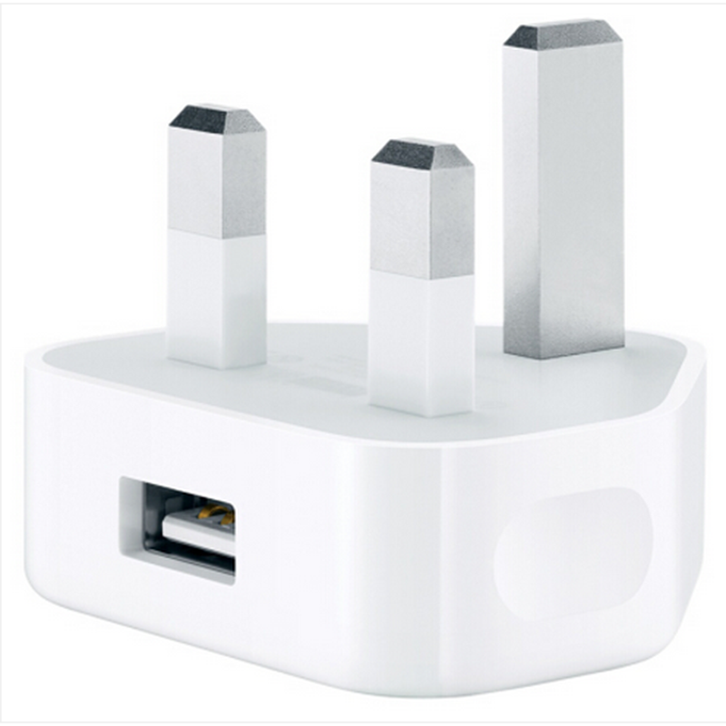 Apple苹果原装港版三插头iPhone6s/7Plus/5SE/iPadpro/4 USB插口充电器 正品港版适配器