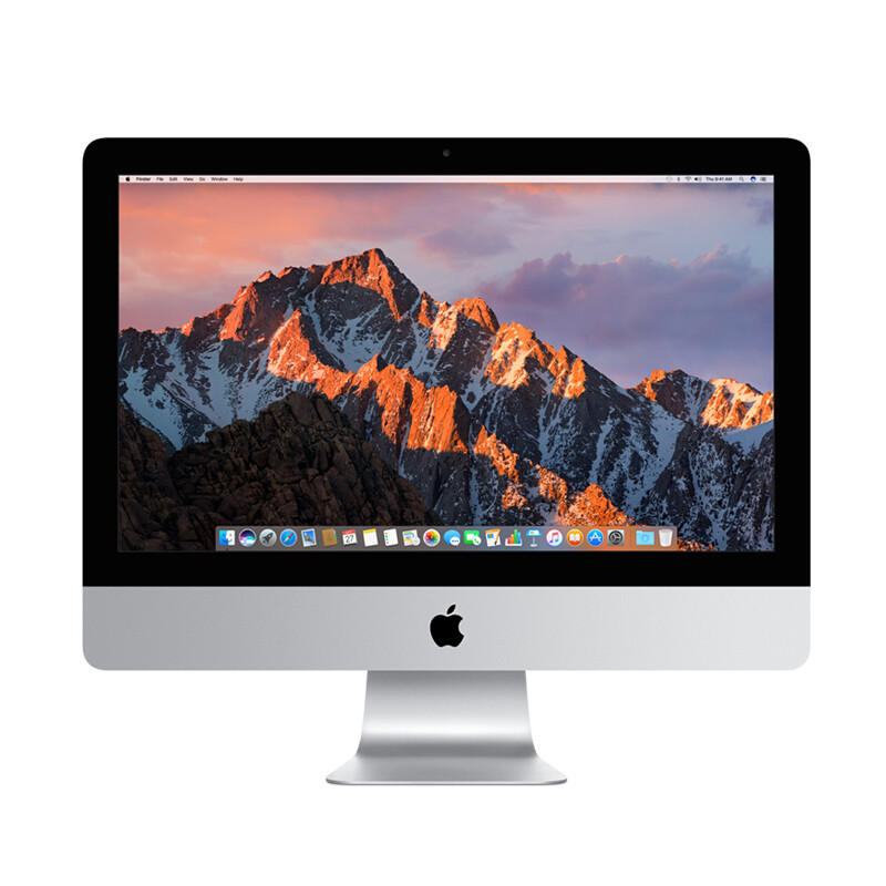 苹果Apple iMac 21.5英寸一体机 四核Intel Core i5 处理器8GB内存1TB 4K屏 MNE02