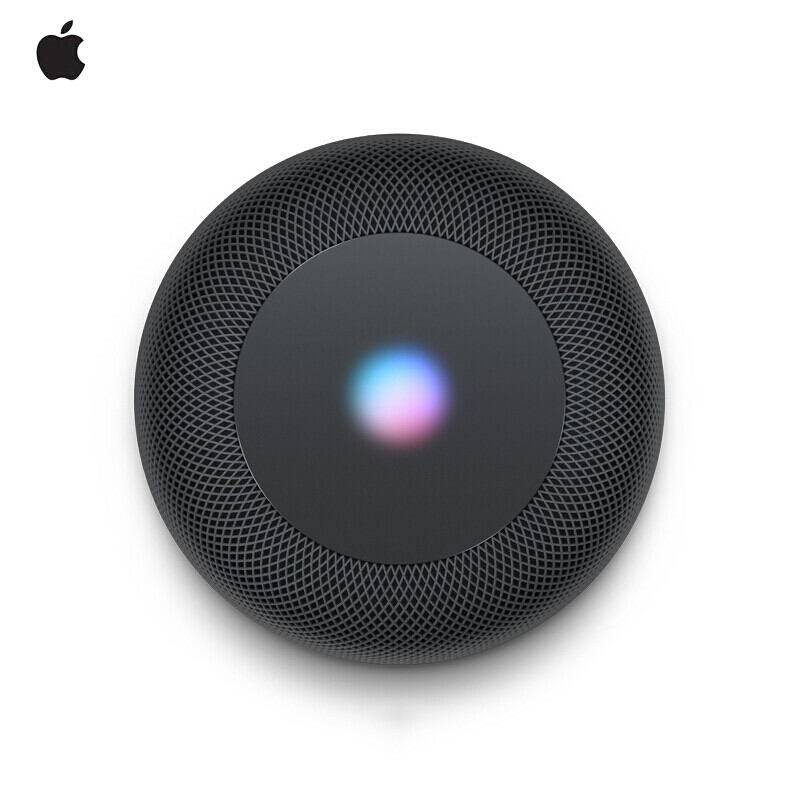 Apple 苹果 Home pod 智能音箱 siri语音控制智能家居 无线蓝牙音箱音响 蓝牙5.0 黑色 现货