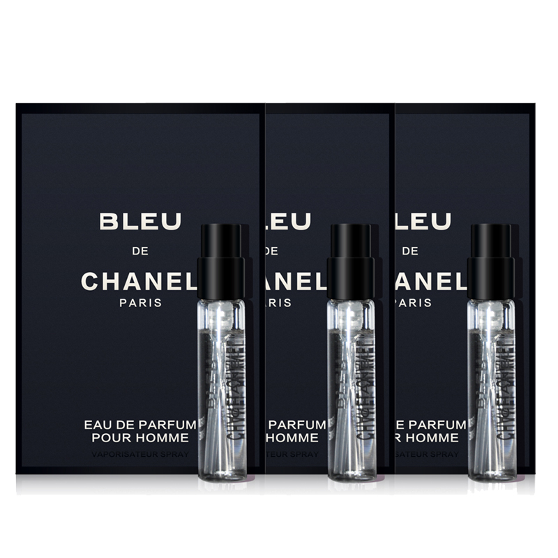 chanel/香奈儿蔚蓝bleu男士香水淡香精小样 试管香水edp 1.5ml