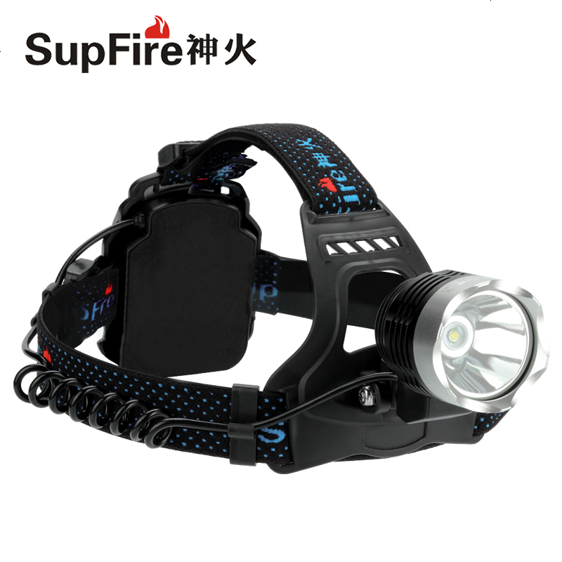SupFire HL31强光头灯可充电户外骑行头灯LED矿灯大功率远