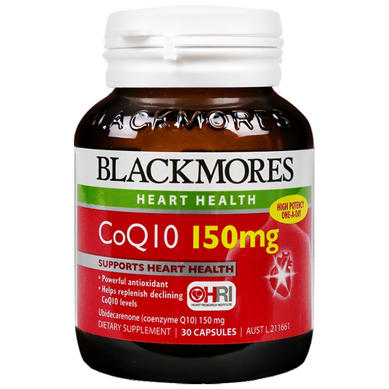 澳佳宝(BLACKMORES)Blackmores护心宝Q10辅酶 30粒剂膳食营养补充剂 澳洲进口