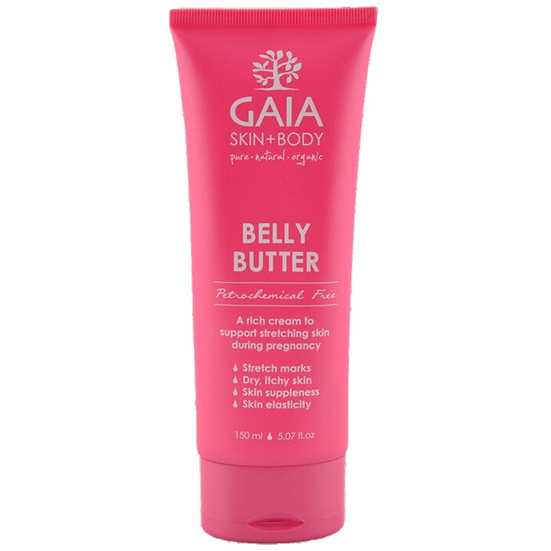 效期至21年9月1日 Gaia 盖雅 GAIA Belly Butter孕妇 温和有机按摩霜 150ml婴童润肤