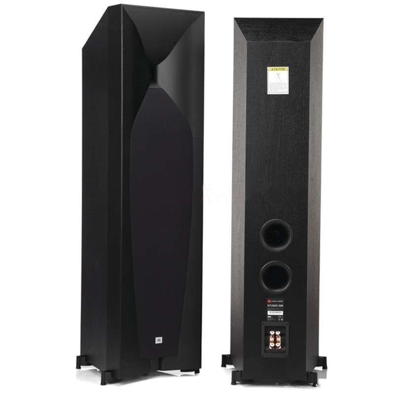 JBL STUDIO 590BK主音箱系列木质/HIFI/发烧级/高保真家庭影院组合套装(黑色)