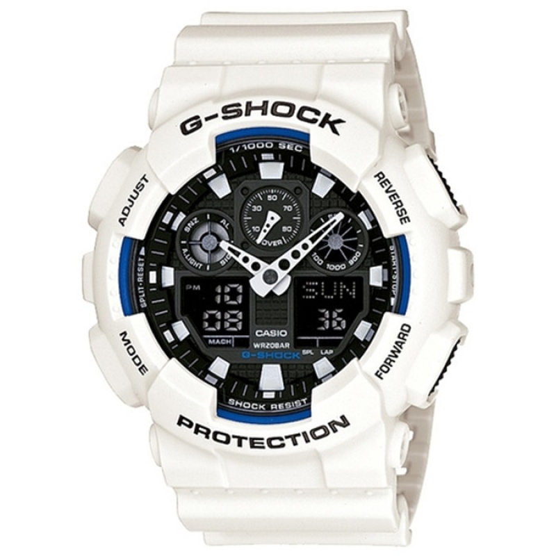Casio卡西欧 美版正品 G-Shock运动男士石英表男表 GA-100B-7A