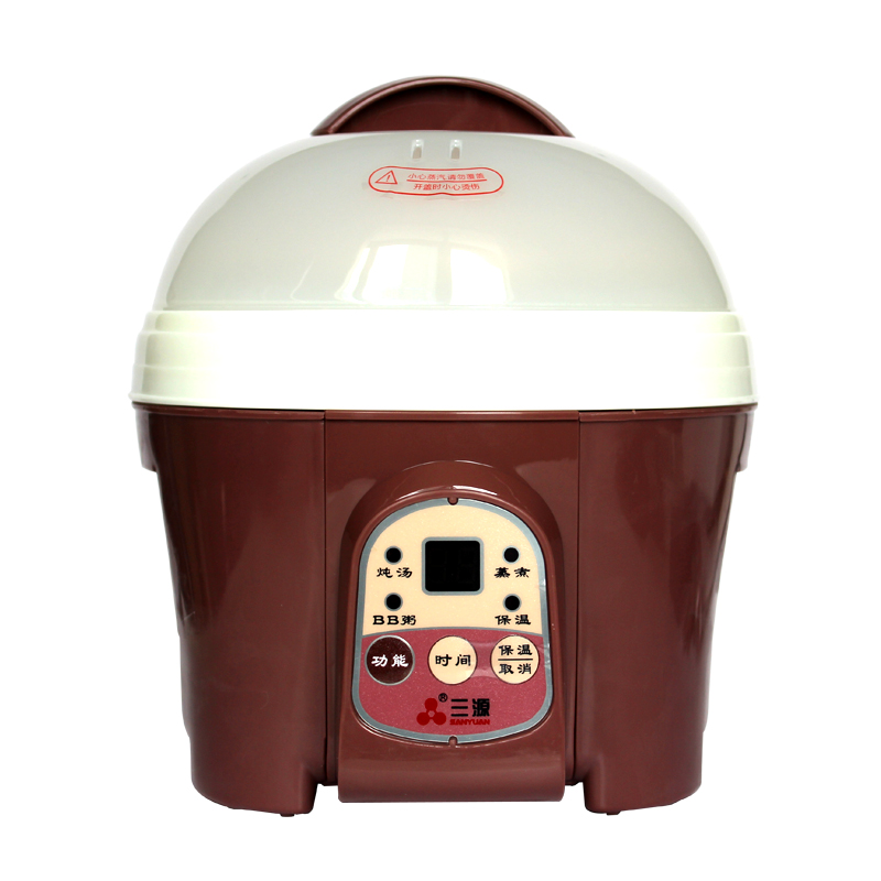 三源1.0L/150w电脑型紫砂电炖锅DGD10-A1隔水炖锅