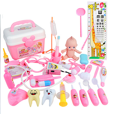 悦臻 儿童医生玩具套装角色扮演过家家 让宝宝爱上刷牙爱上讲卫生的好习惯