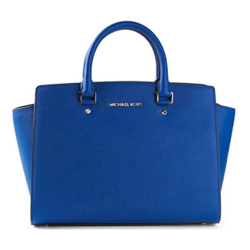 迈克·科尔斯MICHAEL KORS 欧美时尚笑脸女包牛皮 小硬中号女士手提包30S3GLMS2L