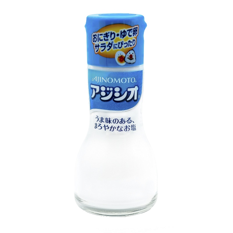 [儿童调味品]日本进口味之素(Ajinomoto)婴儿调味盐食用盐宝宝辅食专用调味品 6个月以上 110g/瓶装