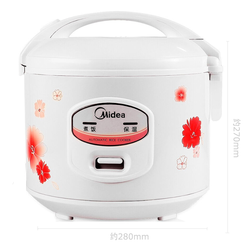 美的（Midea） 电饭煲 机械式家用 3L 大容量电饭锅 操作简单 MB-YJ308J