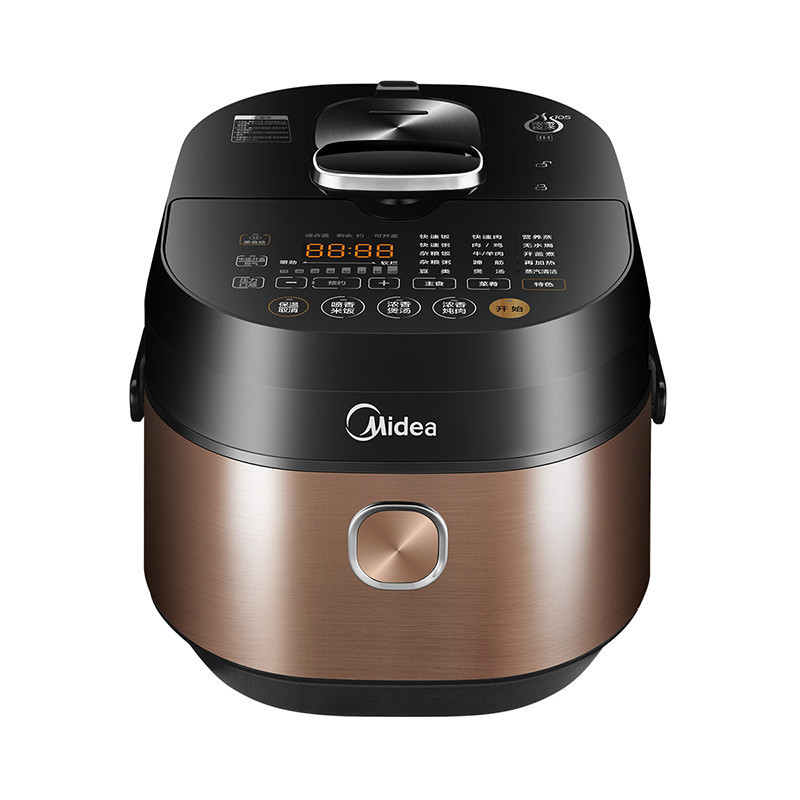 美的（Midea）MY-HT5085PG智能压力锅5L双胆IH高速变压浓香电压力锅