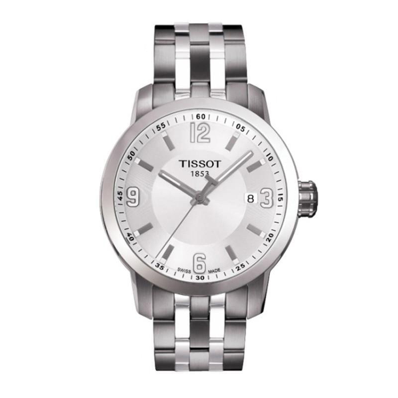 天梭瑞士品牌(TISSOT)T-SPOR系列 时尚 金属 防水男士手表 T055.410.11.017.00 石英表 男