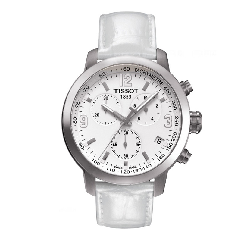 瑞士品牌 TISSOT(天梭)骏驰200系列 石英表 男士 手表运动 皮革男表腕表 T055.417.11.017.00