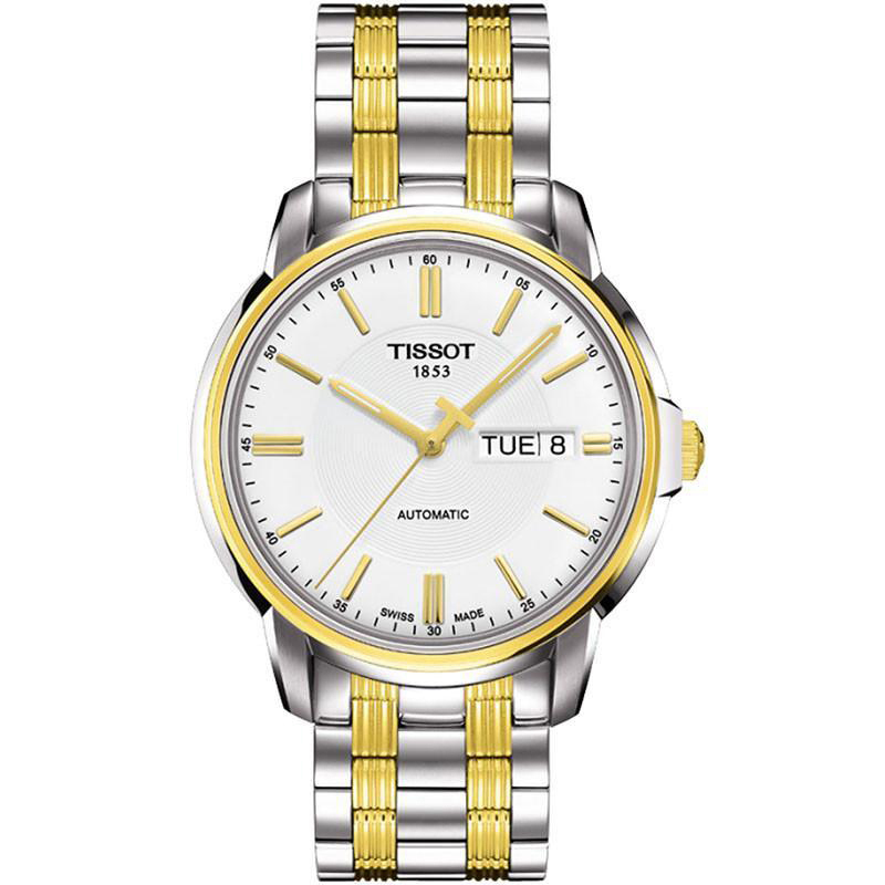 天梭(TISSOT)海星经典系列 时尚 金属 男士手表 皮革 机械男表 T065.430.16.051.00 机械表 男