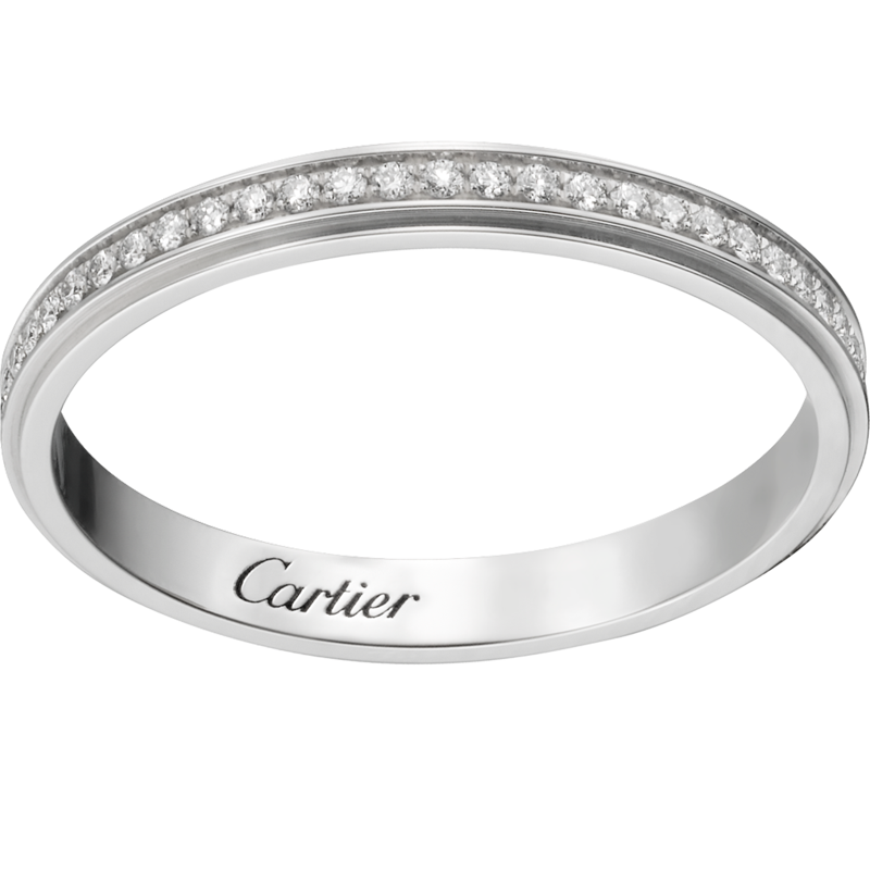 卡地亚镶钻戒指型号参数规格