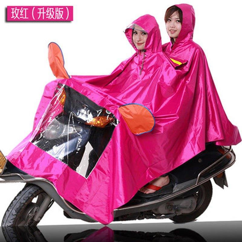 摩托车雨衣电动车雨衣双人雨披男女成人单人加大加厚双人雨衣多色多款多功能生活日用家庭清洁生活日用晴雨用具雨披/雨衣