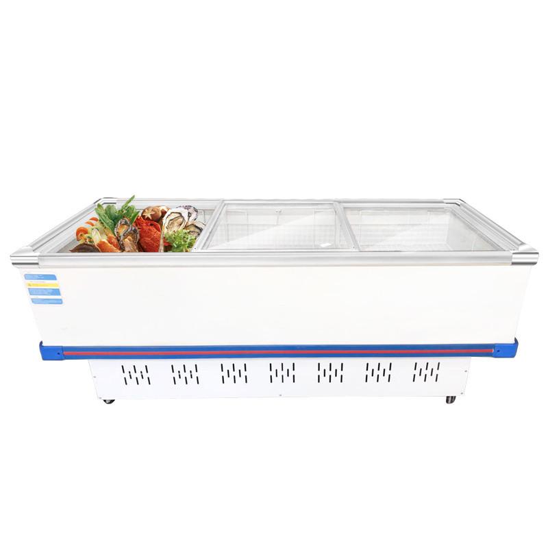 冷冻冰柜卧式商用超市展示柜冷藏食品柜