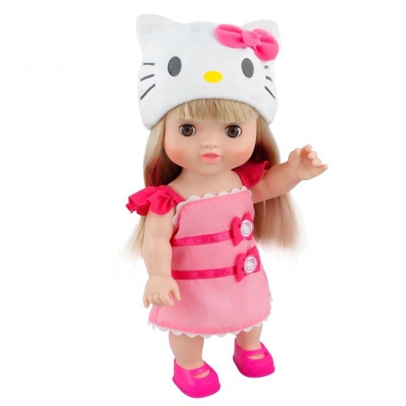 正版Hello Kitty 凯蒂猫 星月小璐宝提篮豪华套装 毛绒过家家玩具单个娃娃装
