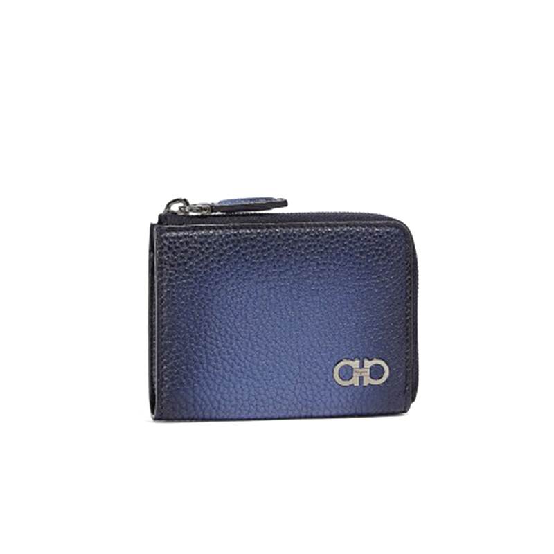 Ferragamo 菲拉格慕 女士新款荔枝纹短款钱夹 66A079 0685870