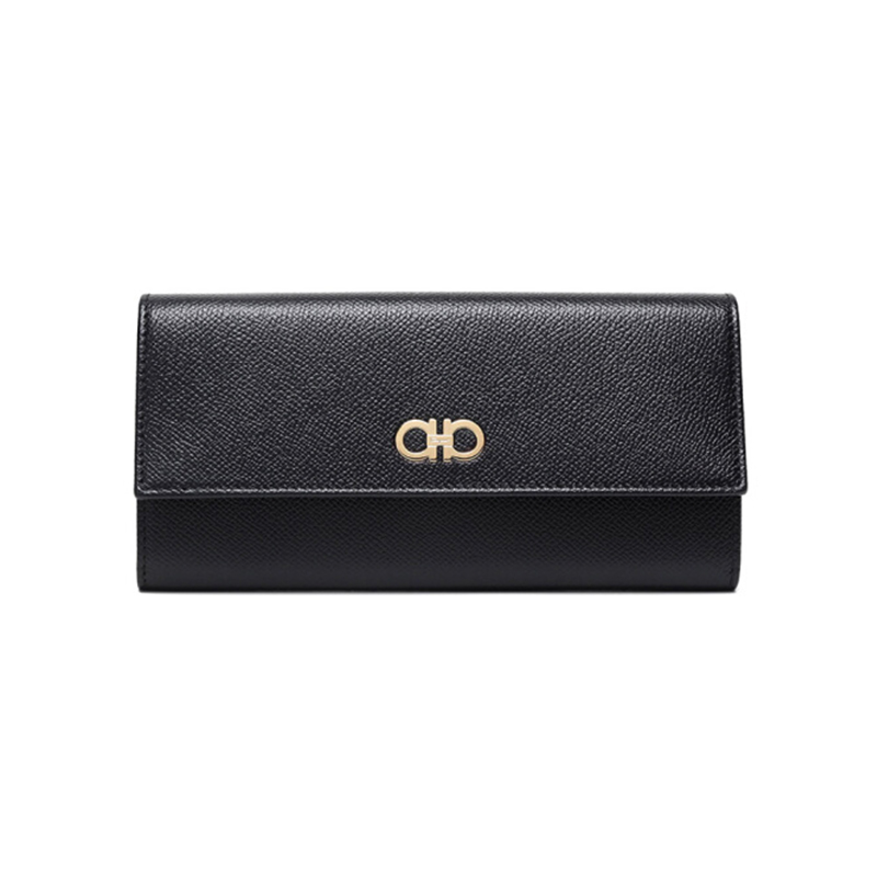 Ferragamo菲拉格慕女包 女士十字纹牛皮钱包钱夹22D149 0683258