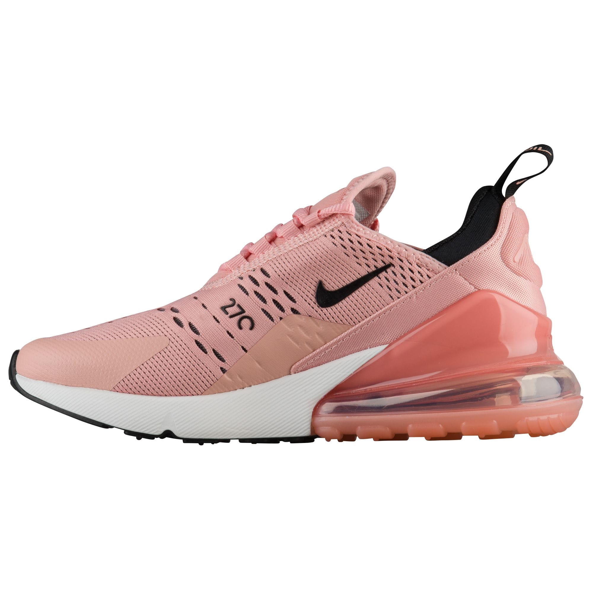 nike耐克女鞋美國正品airmax270櫻花粉氣墊緩震透氣跑步鞋