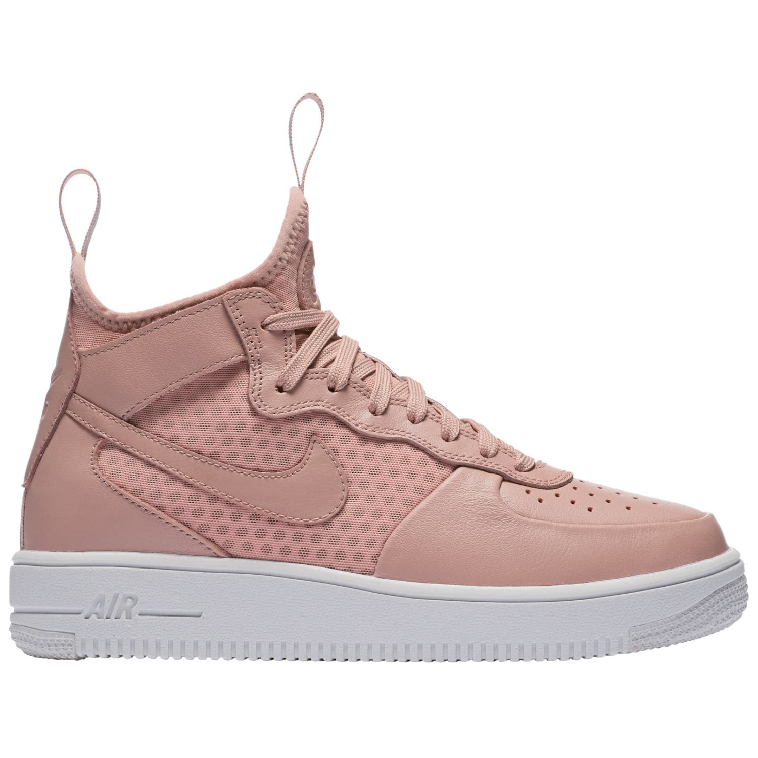 nike耐克女鞋airforce1ultraforce空军一号白色高帮板鞋