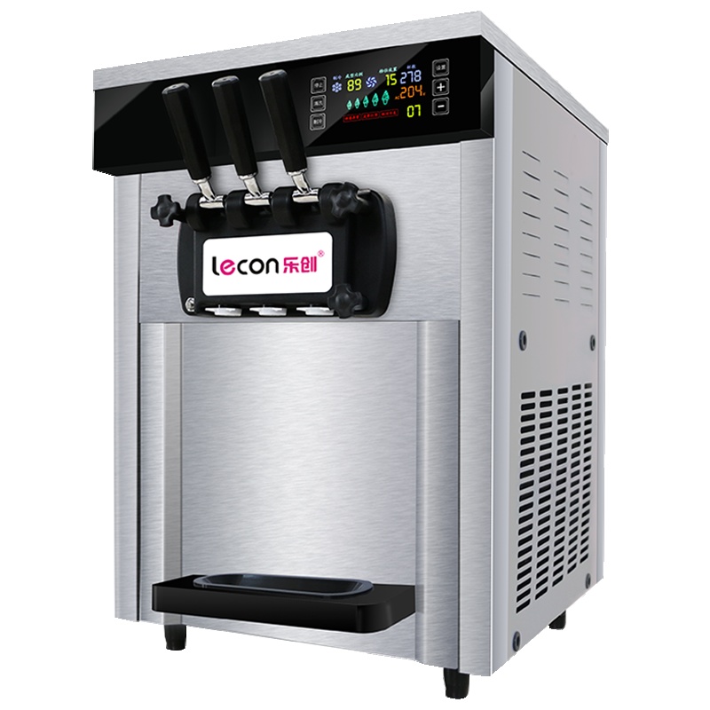 飞天鼠(FTIANSHU) 冰淇淋机商用冰激凌机全自动冰淇淋机商用立式台式雪糕机 自动清洗 2019新款立式触屏款