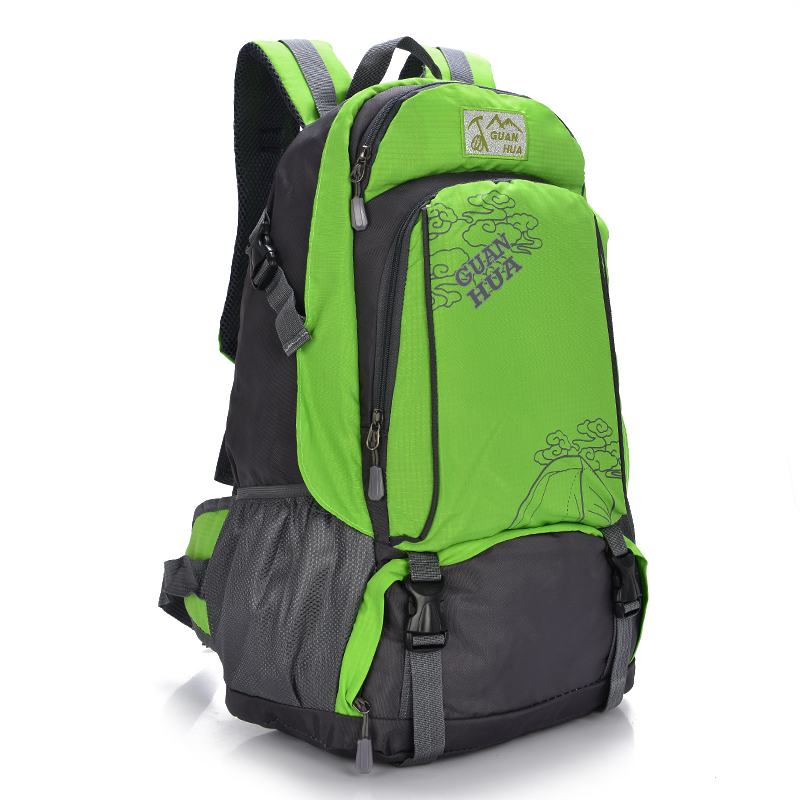 户外双肩包男士旅行包大容量登山包40l双肩男女旅游包运动背包