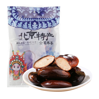 御食园大黑豆 220g老北京特产 传统小吃休闲零食 独立小包装 紫色