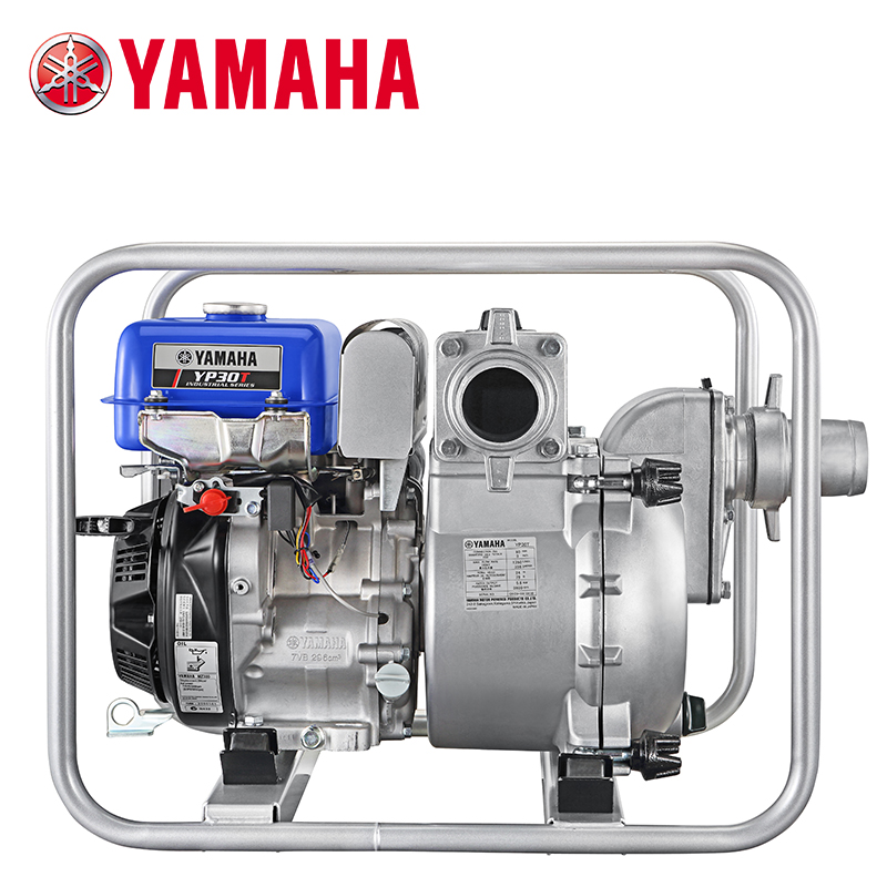 日本进口YAMAHA 雅马哈泥浆泵 汽油污水泵YP30T 3寸口泥浆泵 四冲程污水泵 家用抽水机5.8KW