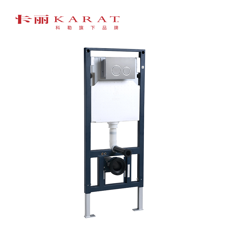 科勒旗下品牌卡丽卫浴（KARAT）维格双冲壁挂式马桶坐便器隐藏暗藏入墙式水箱12473T-M-NA