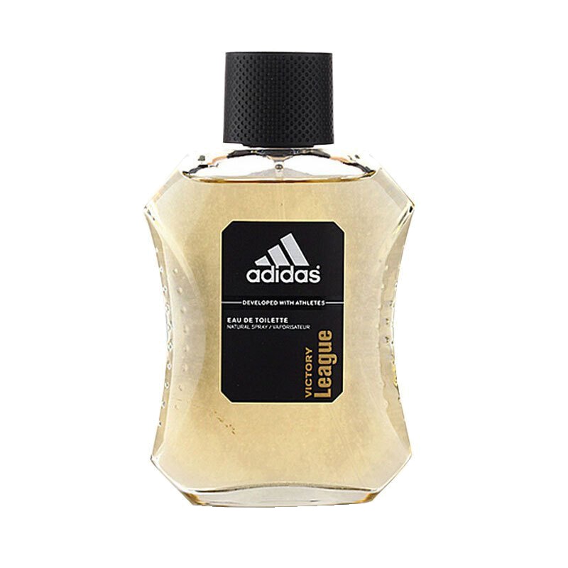 adidas阿迪达斯 【德国原装进口】男士香水运动型淡香水 征服 100ml7641
