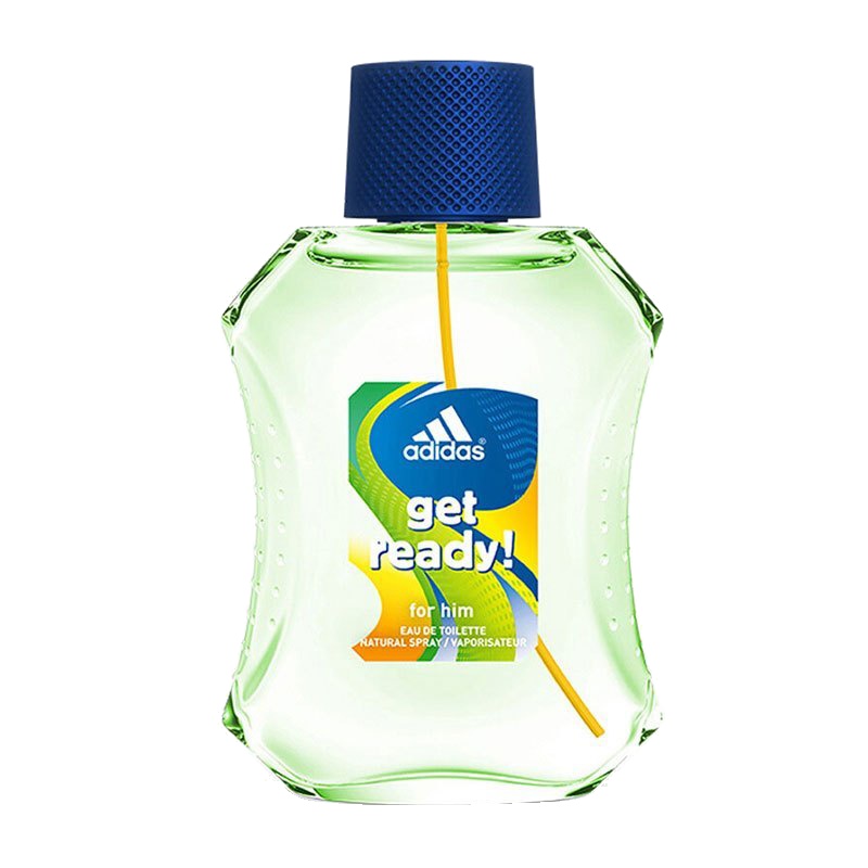 adidas阿迪达斯 【德国原装进口】男士香水运动型淡香水 100ml 预备4425