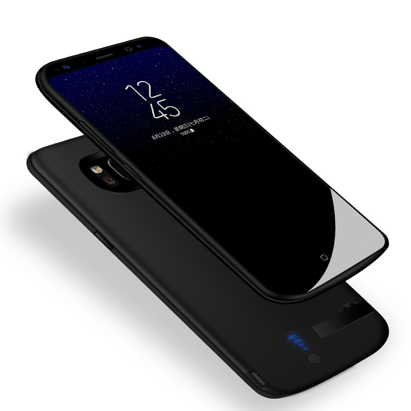 三星S8背夹电池Note8无线冲充电宝S9+手机壳式移动电源G9600背夹电N9500