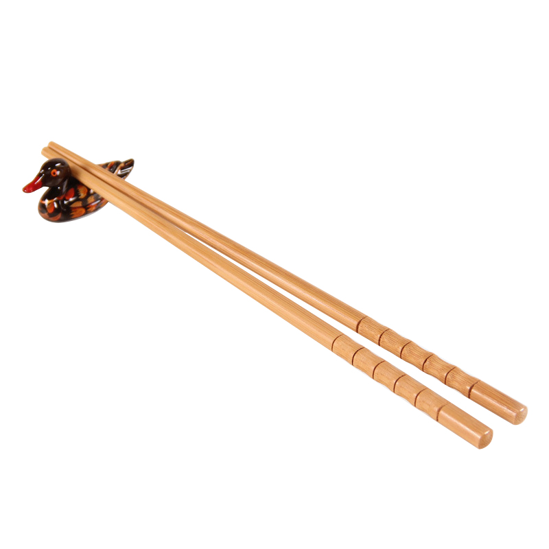 [30双装]天然楠竹筷子24cm 家用竹筷子 碳化无漆无蜡 家用餐具竹筷子健康筷子-款式随机发货