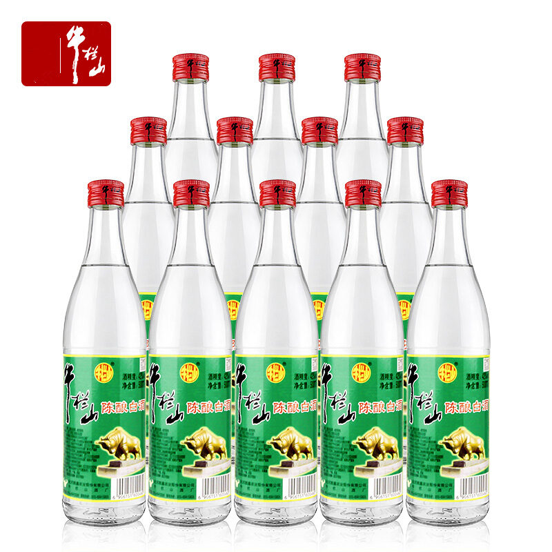 42度牛栏山二锅头陈酿500ml*12支 整箱装 白牛二（破损包赔）