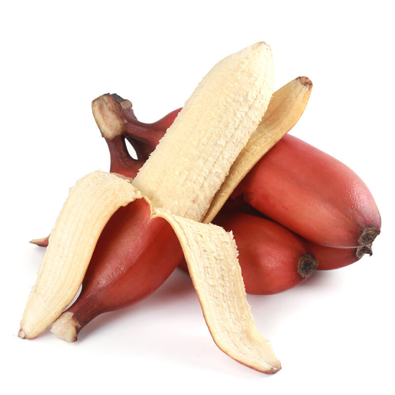 红皮香蕉 红香蕉 美人蕉 红香蕉 孕妇水果非小米蕉 芭蕉1.5KG
