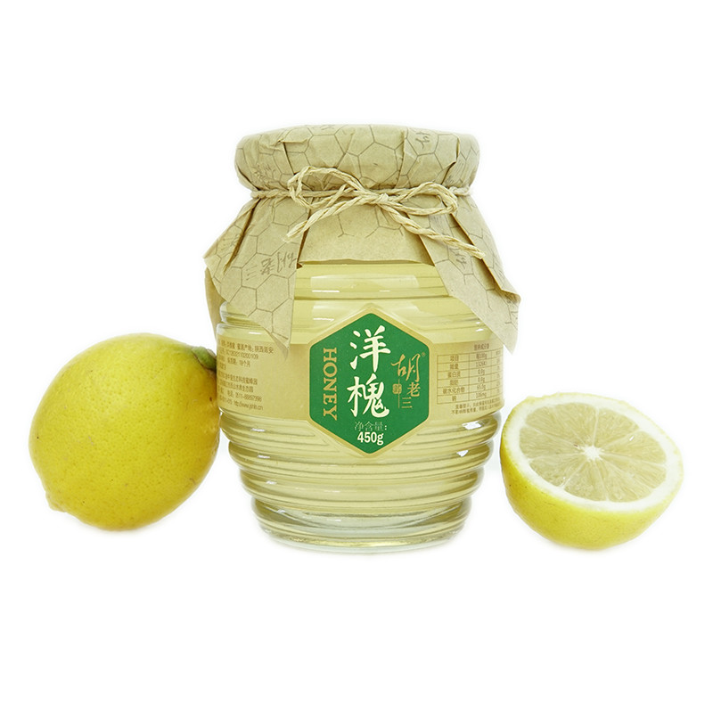 胡老三 洋槐蜂蜜 450g/瓶 玻璃瓶装 液态蜂蜜 精选产区